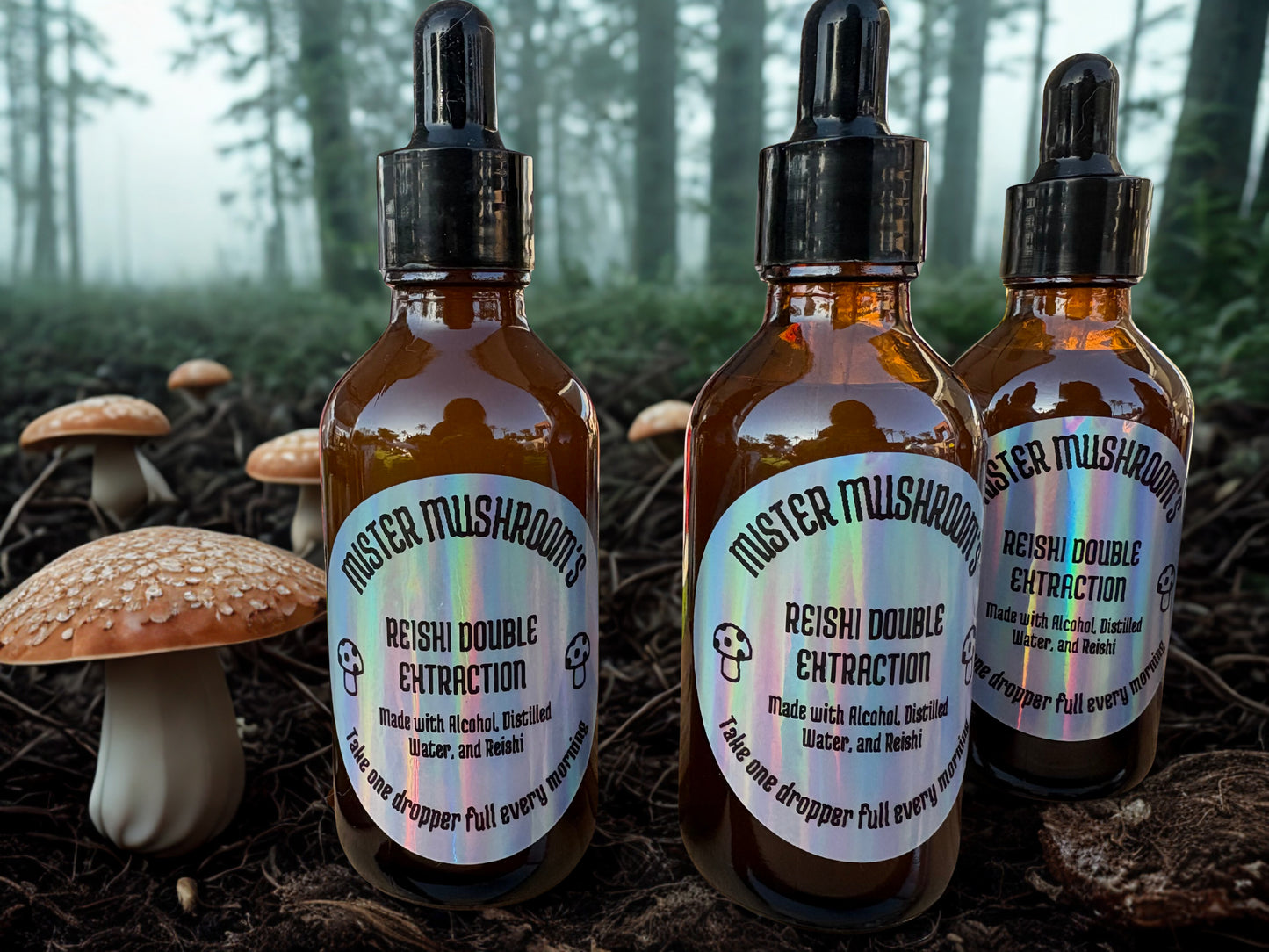 Mushroom tinctures