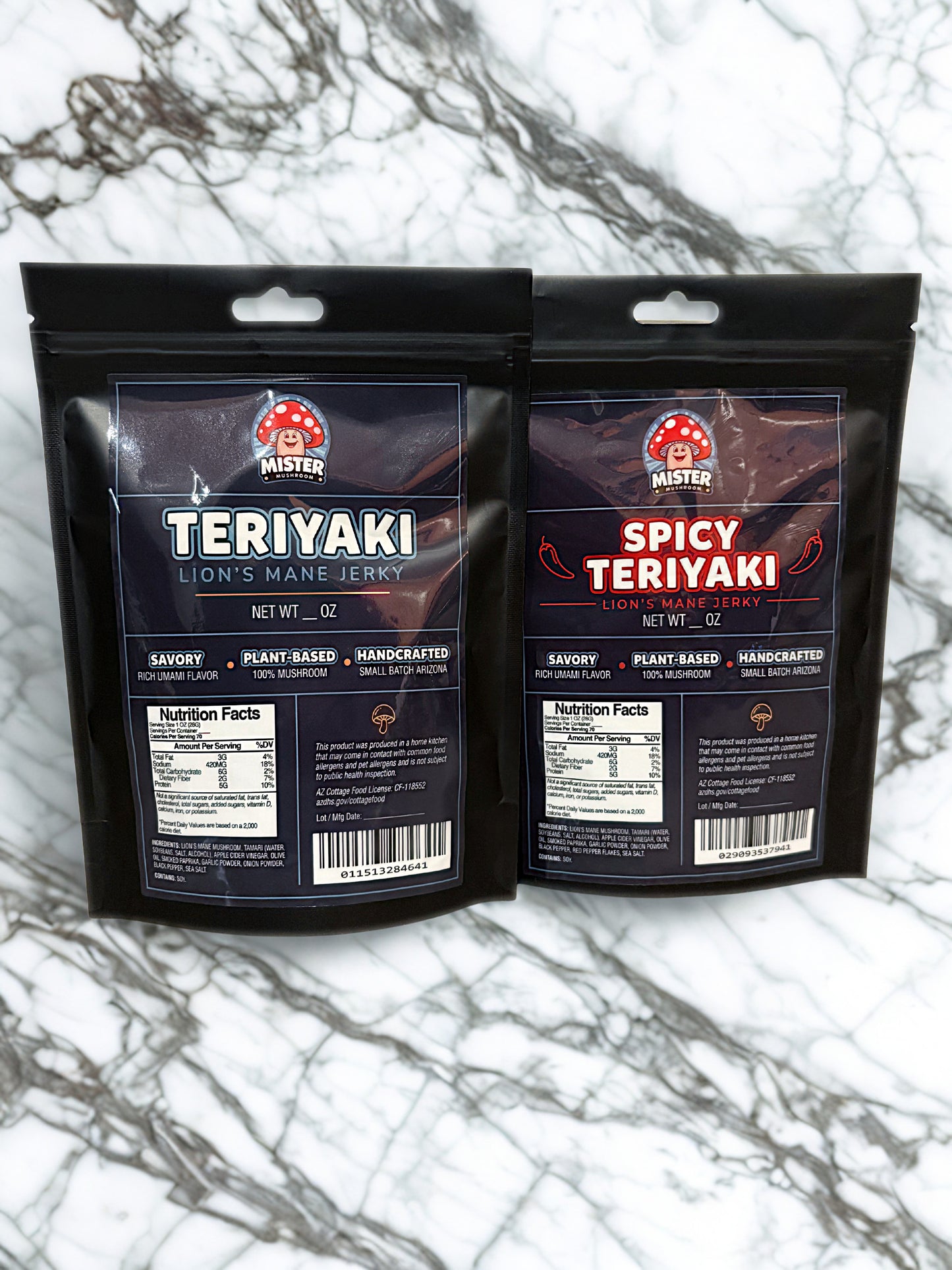 Mushroom jerky