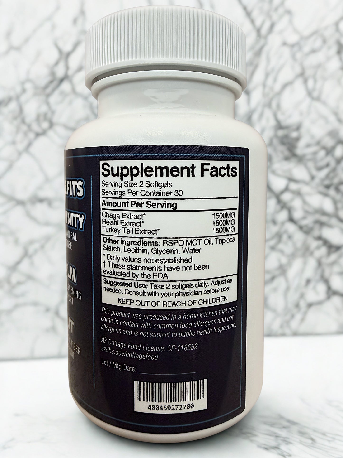 Extract gel capsules