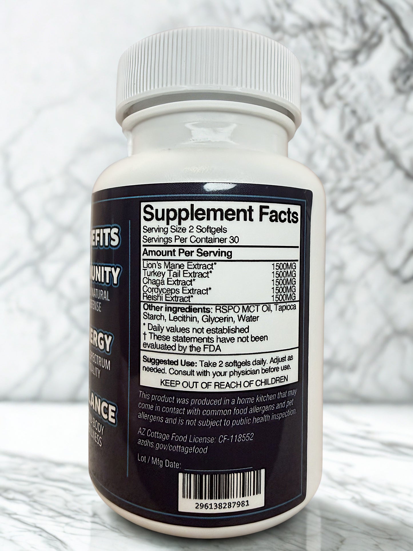 Extract gel capsules